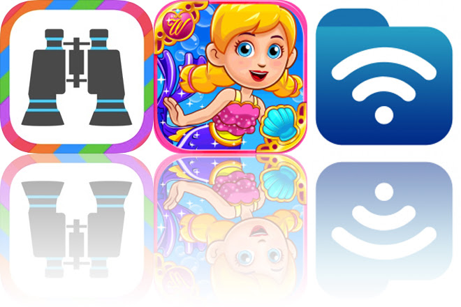 Today's Apps Gone Free: Binoculars, Wonderland: Little Mermaid and Phone  Drive
