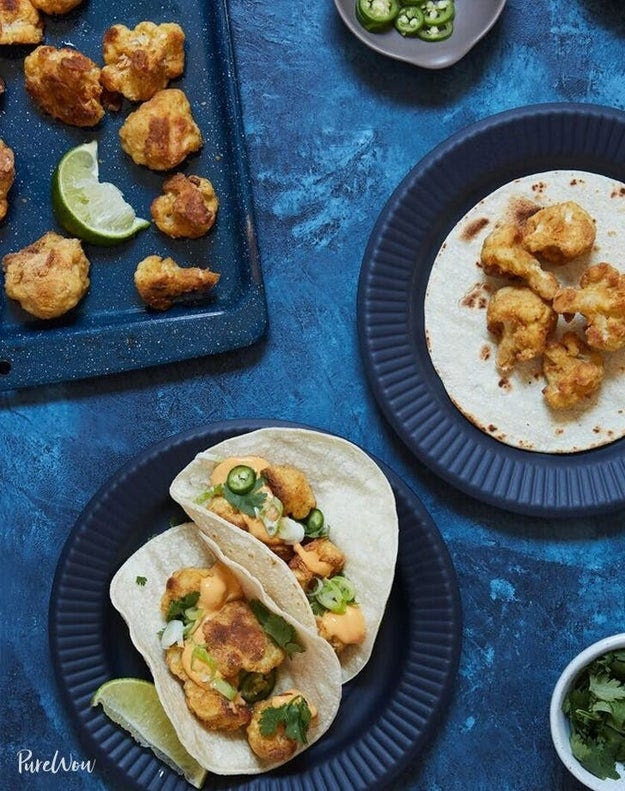 Crispy Cauliflower Tacos