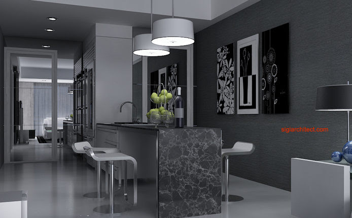 Desain Interior Apartemen  Minimalis Modern
