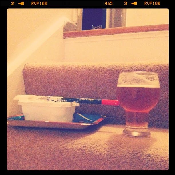 Beer and paint