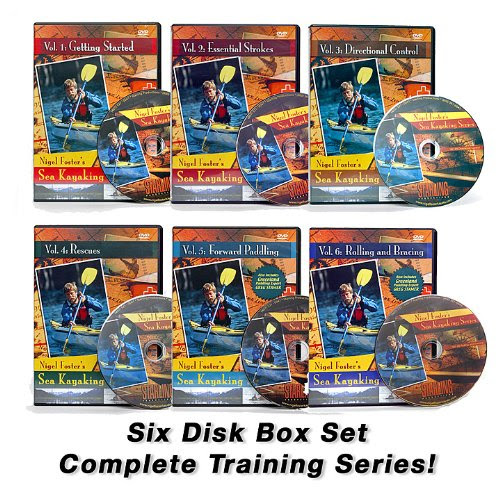 Nigel Foster's Sea Kayaking DVD - Box Set: Disks 1-6 On Sale