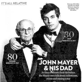 john mayer poster