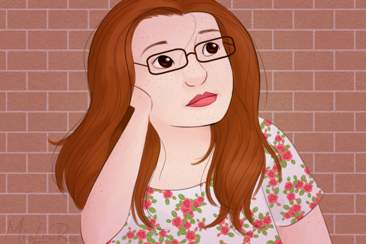 Daydreaming Hipster Redhead by Bricks.png