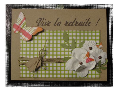 Modele Scrapbooking Retraite