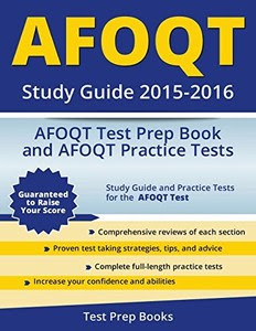 2016 Afoqt Prep Practice Test Book Questions Study Guide