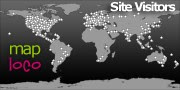Locations of Site Visitors