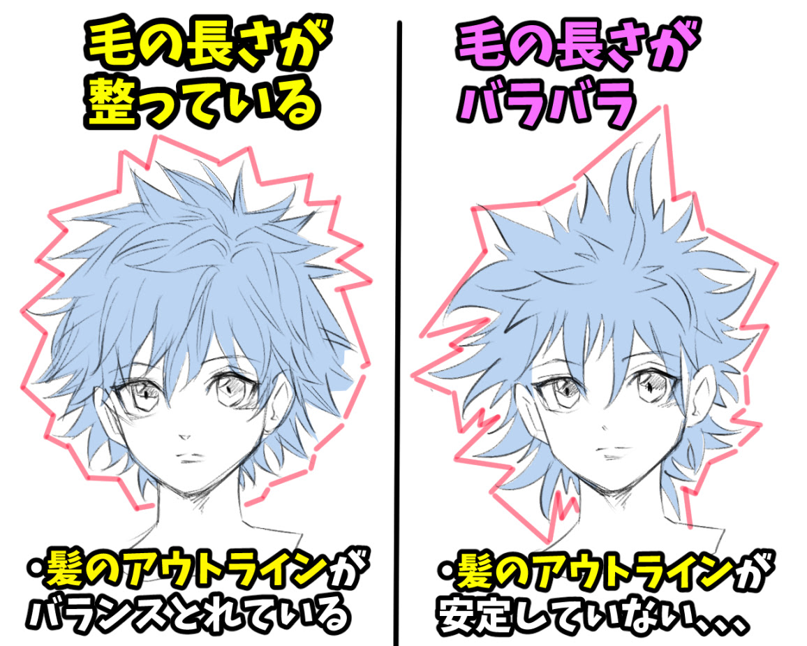今覚えよう超基本のフィッシュボーンの編み方イラスト付きー髪のお