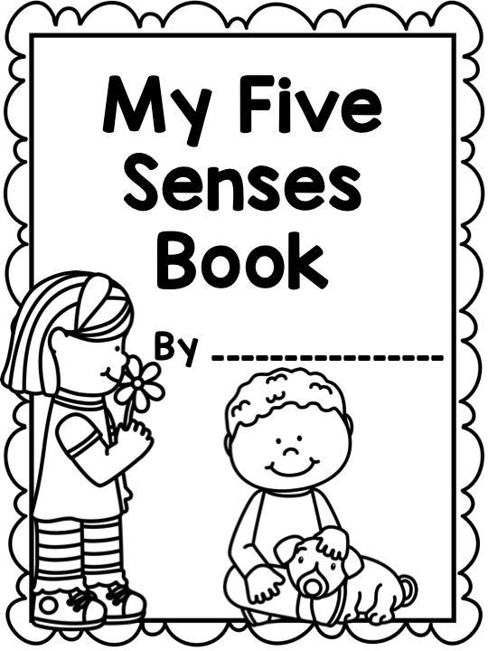 Five Senses Coloring Pages - Coloring Home