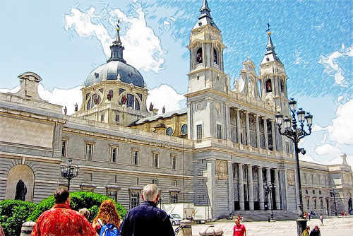 Vistas de Madrid: la Almudena