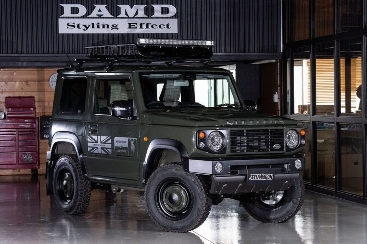 スズキ ジムニー Little D がカッコイイ Damd特製のディフェンダースタイル Newcar Design