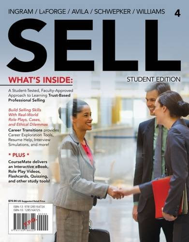 SELL4 (with CourseMate Printed Access Card) (New, Engaging Titles from 4LTR Press), by Thomas N. Ingram, Raymond (Buddy) W. LaForge, Ramon