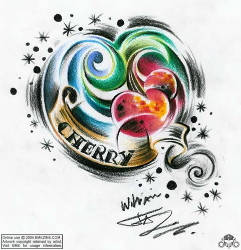 new school roses, skulls, lock, key and vines tattoo | Flickr - Photo