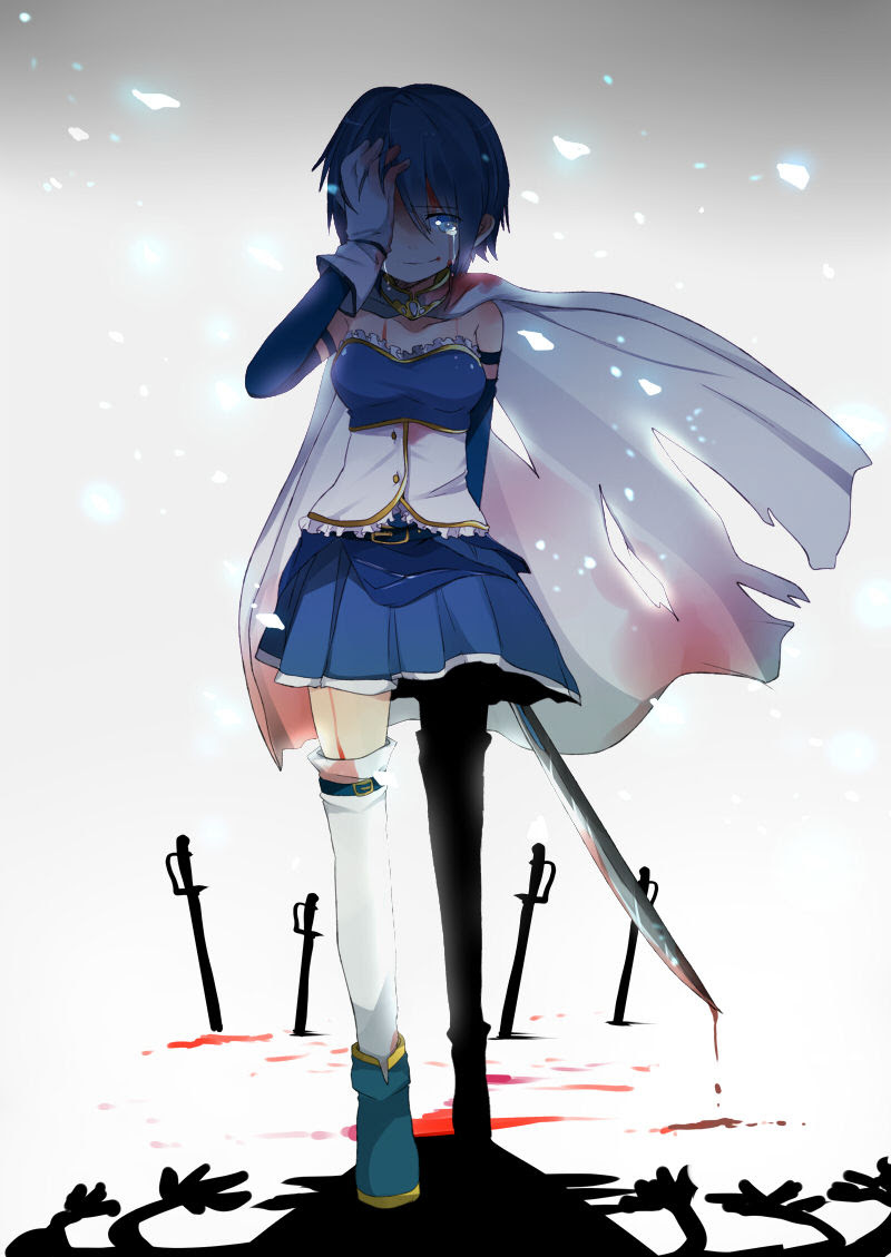 魔法少女まどかマギカ かわいい女の子だと思った 美樹さやかちゃんでしたー 画像 イラスト 壁紙 Part4 アニメトピックス アニトピ
