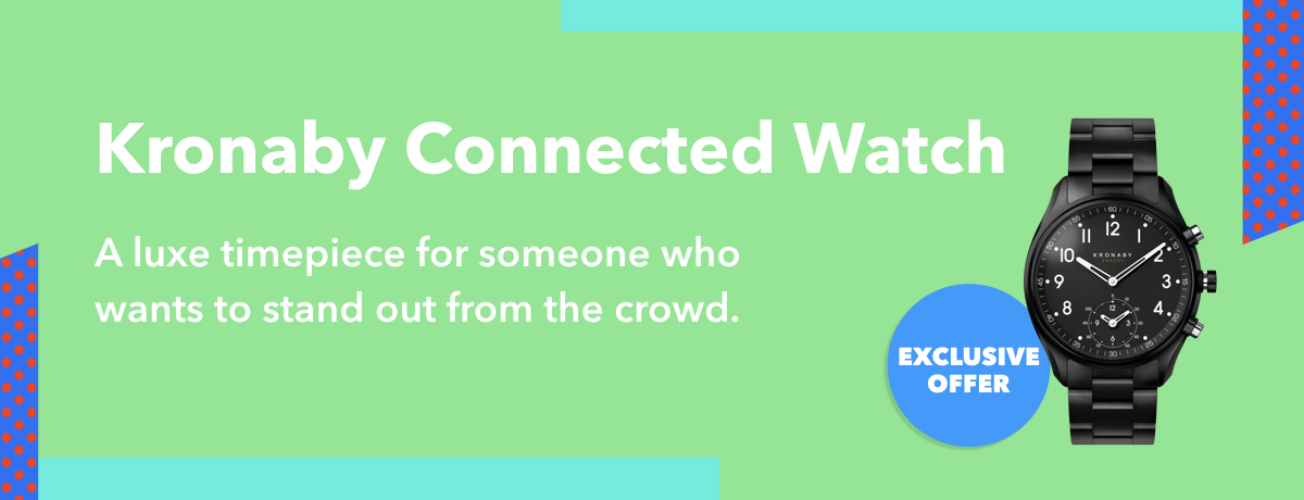 Exclusive offer for Kronaby Connected Watches
