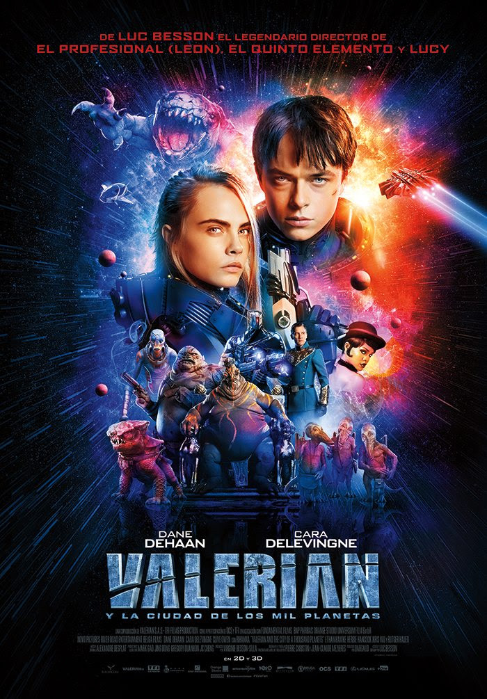 TRÁILER FINAL DE VALERIAN Y LA CIUDAD DE LOS MIL PLANETAS