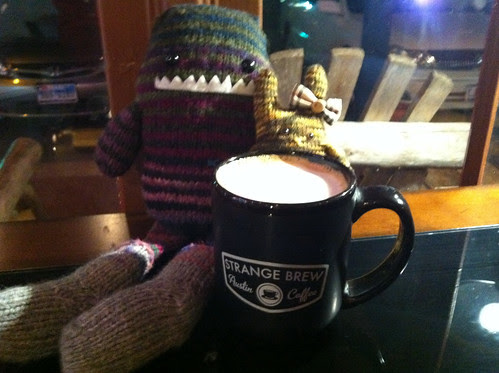Strange brew and knitting
