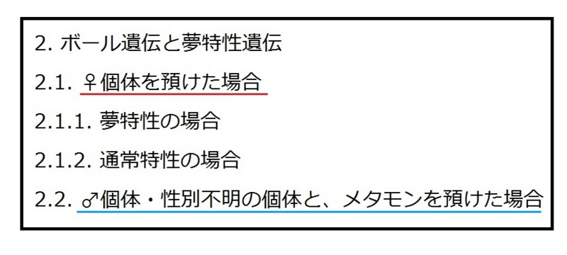 オシャボ厳選と夢特性 オシャボ厳選推進委員会