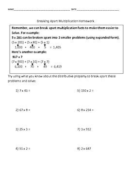  common core multiplication practice sheet by sydney hebert tpt