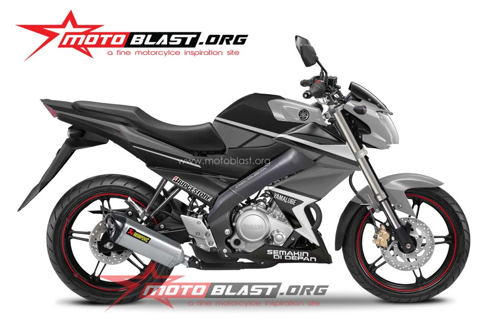 Modif Striping Yamaha New vixion 2014, dari standar sampai 