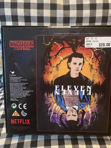 Puzzles Contemporary Puzzles New Factory Sealed Stranger Things Eleven Netflix 500 Piece Puzzle By Cardinal