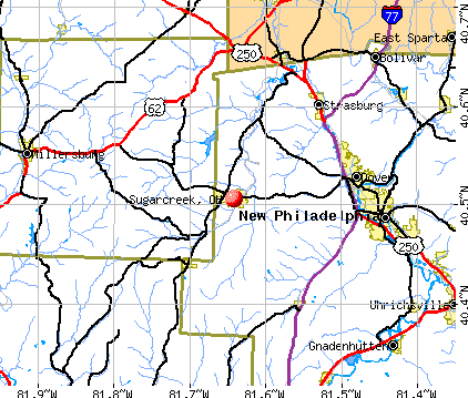 Sugar Creek Ohio Map Sugarcreek, Ohio (OH 44681) profile: population, maps, real estate 