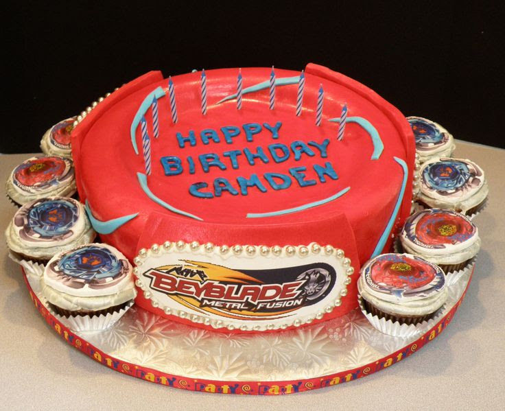Some Beyblade Cakes Beyblade Themed Cakes