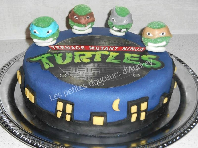 Gateau Tortue Ninja Mes Feletoimemes