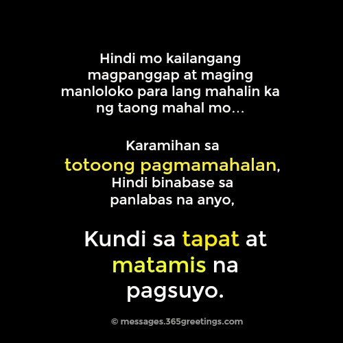 Tagalog Love Quotes - 365Greetings.com
