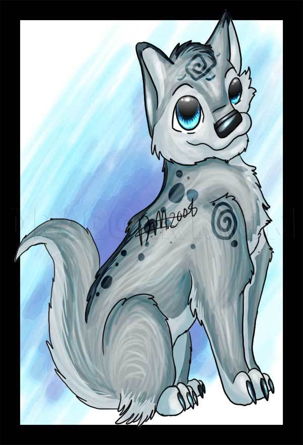 How to Draw a Chibi Wolf. Location » Drawing Tutorials » Anime Manga 