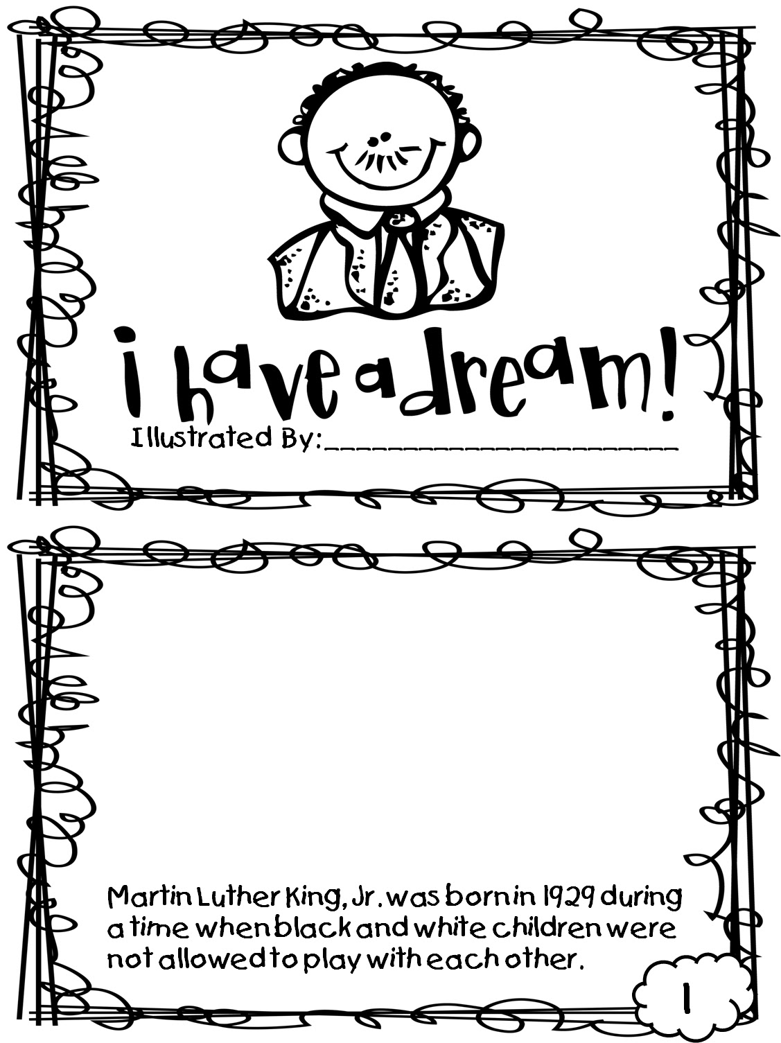 Martin Luther King Jr Coloring Pages and Worksheets - Best ...