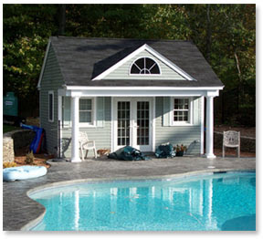 Farmhouse Plans: Pool House Plans