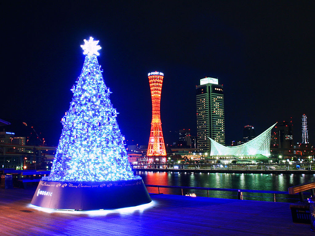 壁紙 神戸クリスマスツリー クリスマスイルミネーション 兵庫と神戸の写真ブログ