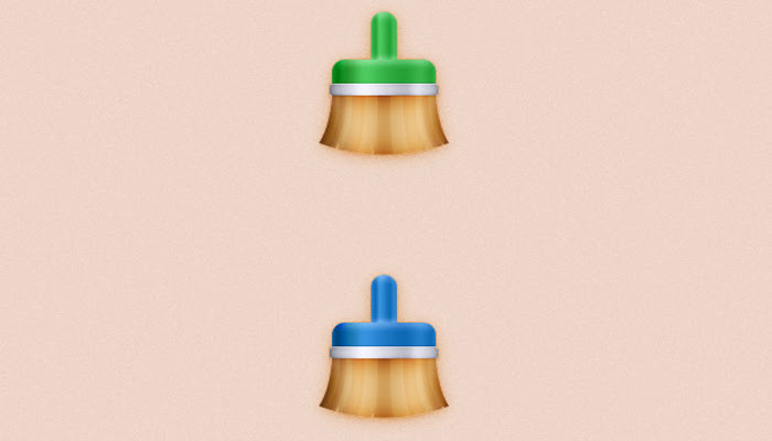 colorful paintbrush icon photoshop tutorial