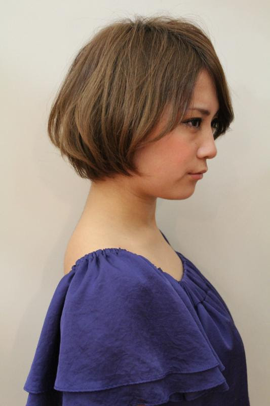 モテ 愛されテイストネオレトロなショートボブ 表参道の美容院cooetfuu クーエーフー 最新ヘアカタログ詳細 Id 466