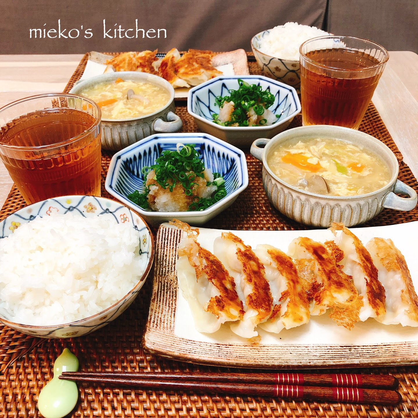 管理栄養士オススメ 餃子 に合う献立例 Mieko S Kitchen ミイコズキッチン