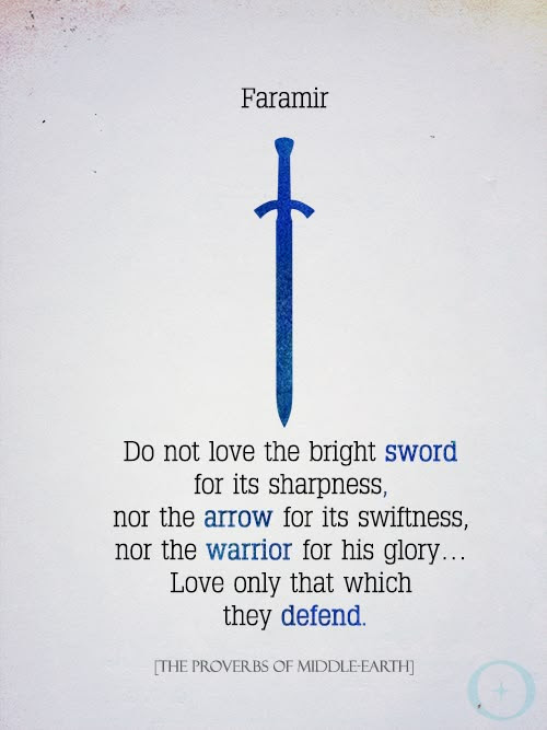 Proverb of Middle-earth