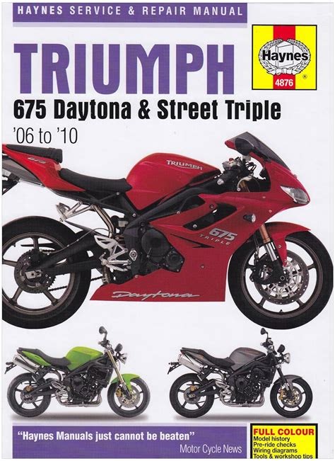 eBook Triumph 675 Daytona Workshop Manual