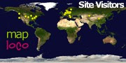 Locations of Site Visitors