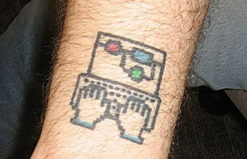 geeky tattoo 60 65 Technology