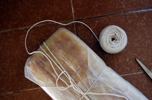 pressed sandwich - prep
