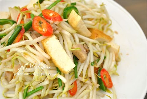 salad sayur kuah kacang