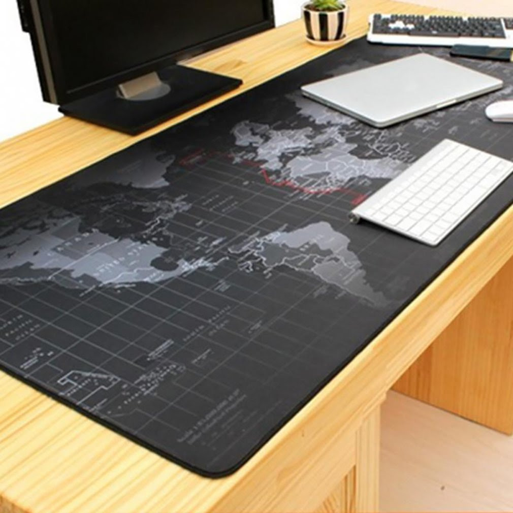 Keyboard Pad Lock Oversized Non-Slip Padded Mouse Pad Game Keyboard Pad Desk Pad Computer Accessories