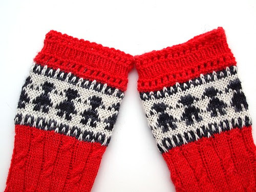 Hannah's Christmas socks