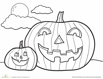 Lantern Coloring Page