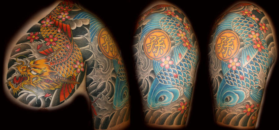 koi fish tattoos