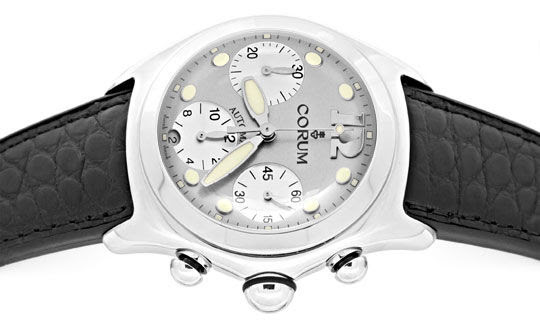 Foto 1, Corum BUBBLE Automatik Chronograph ST Topuhr ungetragen, U1343
