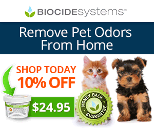 Room Shocker for Pet Odours
