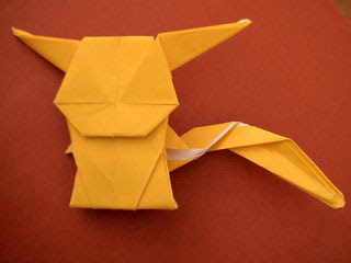 ポケモンピカチュウの折り方 あっくすおりがみ