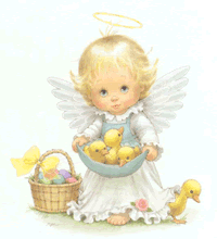 Petit ange aux canetons...