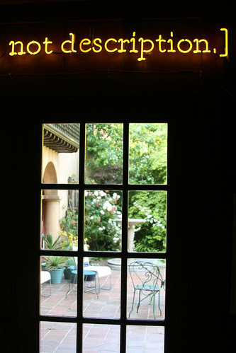 first view of garden